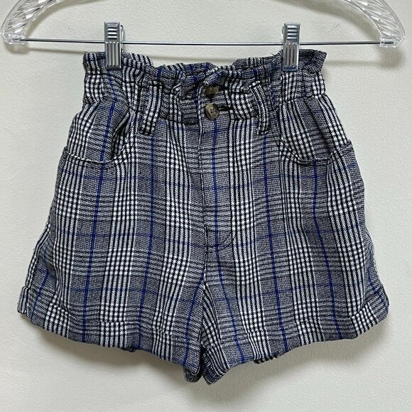 American Eagle Outfitters Plaid Mom Shorts - Picture 2 of 5